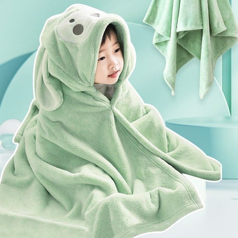 Hooded Bath Towel - Boys Girls Hooded Bath Towel Cape