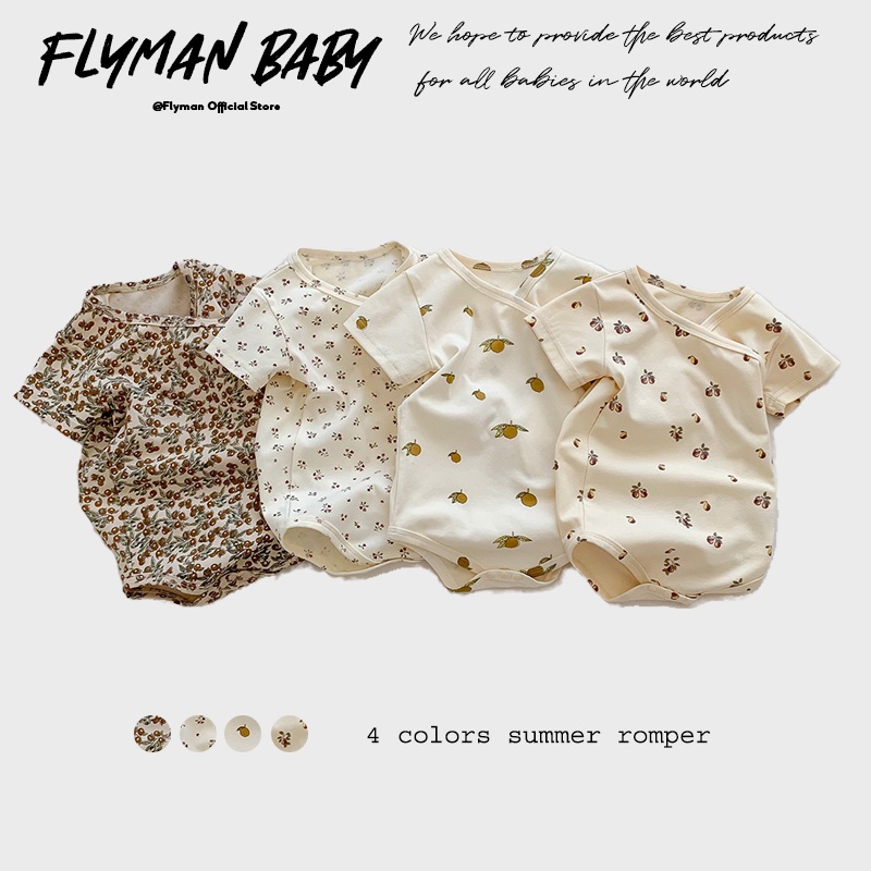 Baby Clothing Online - Newborn Girls Boys Baby Romper Fruit