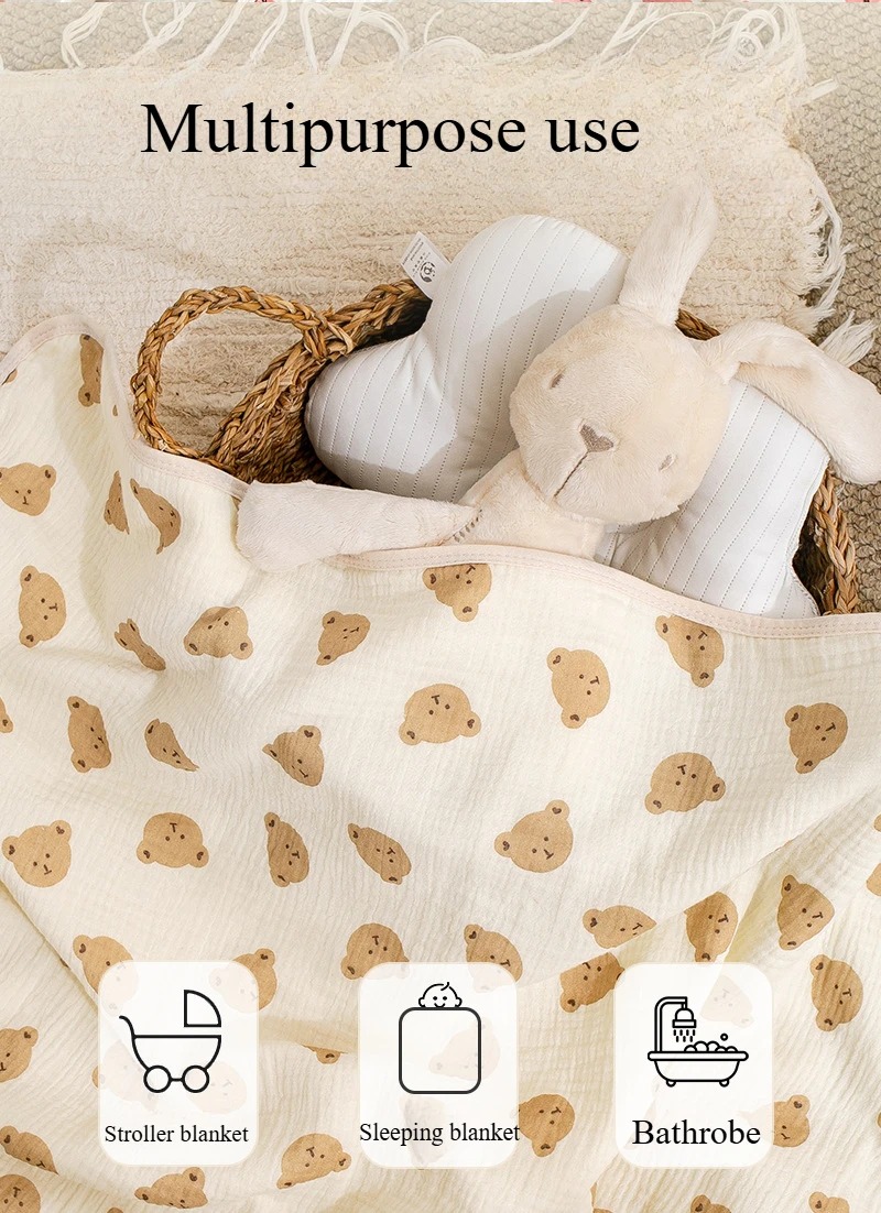 Baby Bath Towel 4 Layers Gauze - Hooded Bath Towel review and price