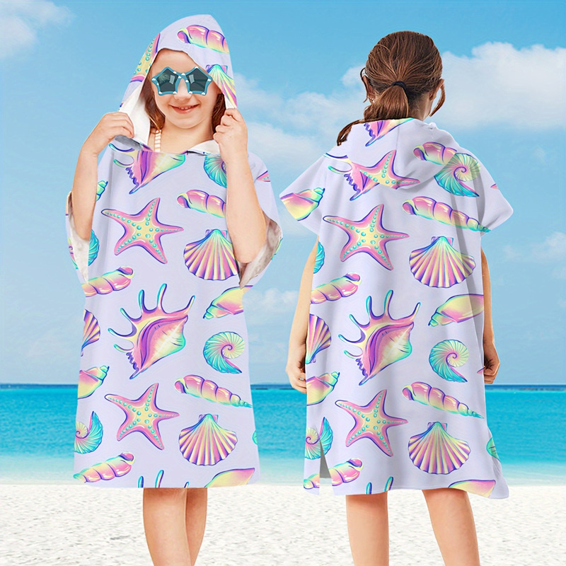 Baby Cartoon Printing Bathrobe - Hooded Bath Towel review and price