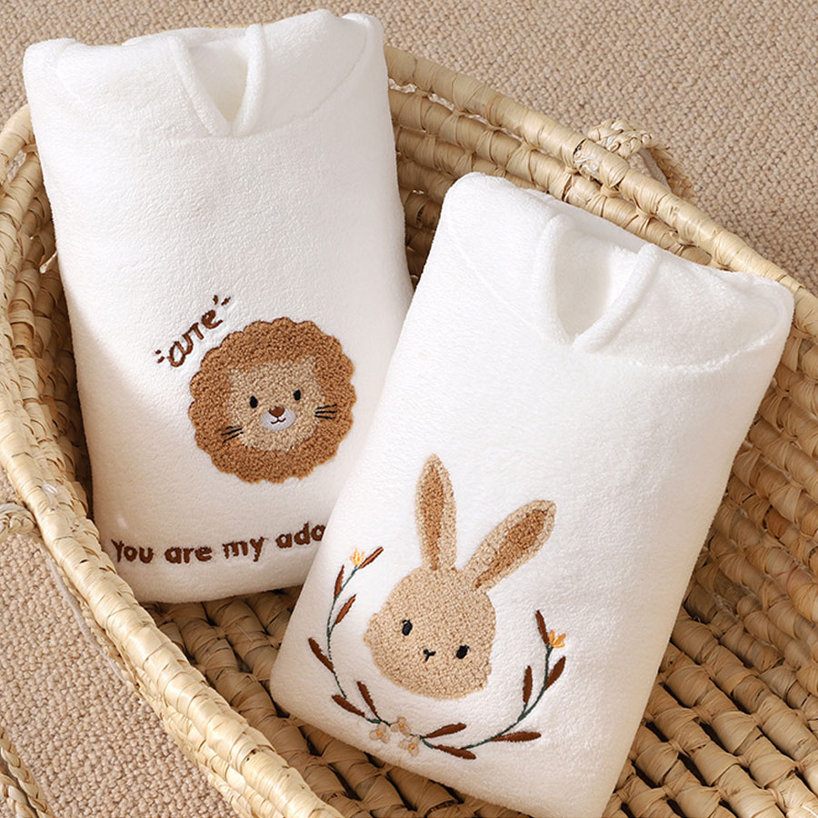 Baby Hooded Bathrobe Kids Bath - Hooded Bath Towel review and price