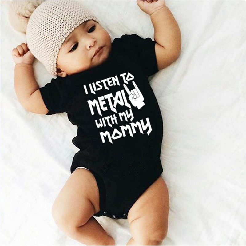 I Listen to Metal with My Dadd - Baby Clothing Gender Neutral review and price