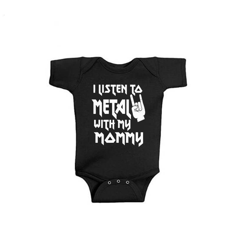 I Listen to Metal with My Dadd - Baby Clothing Gender Neutral review and price