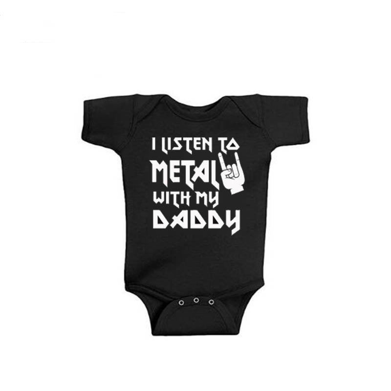 I Listen to Metal with My Dadd - Baby Clothing Gender Neutral review and price
