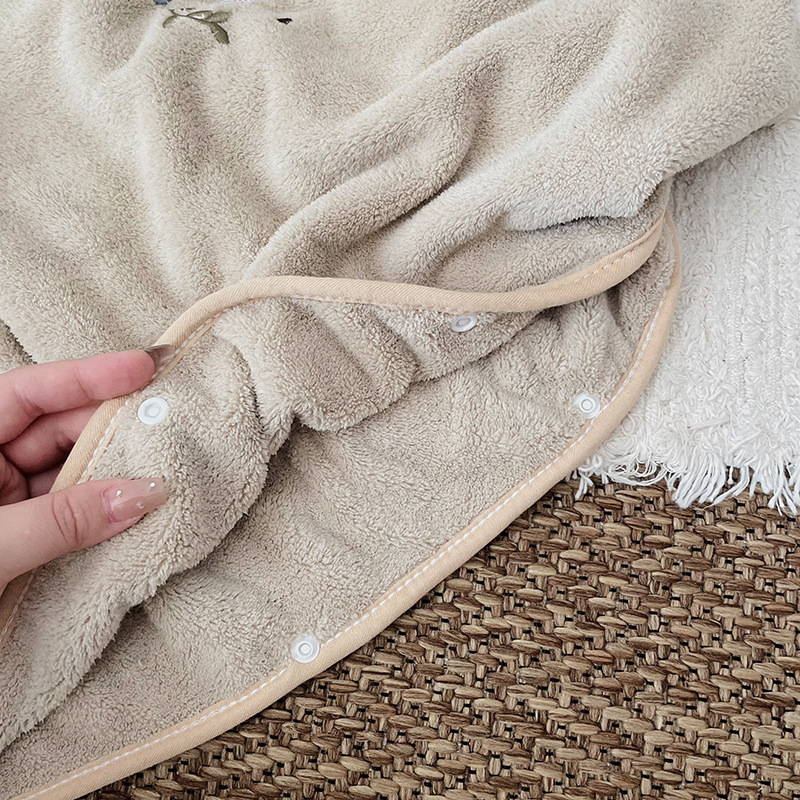 Children's Coral Fleece Cloaks - Hooded Bath Towel review and price