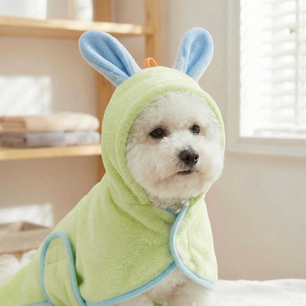 Super Absorbent Dog Hooded Bat - Hooded Bath Towel review and price