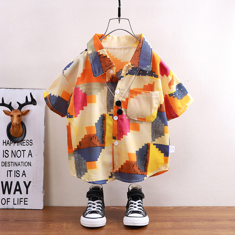 Children's shirts summer style - Baby Clothing Hong Kong review and price