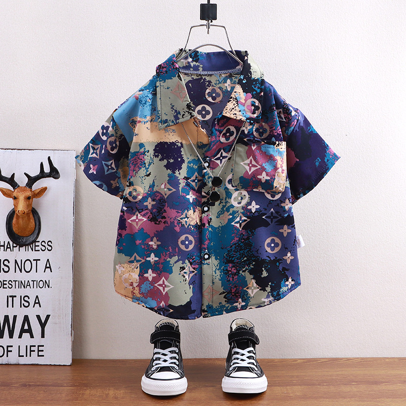 Children's shirts summer style - Baby Clothing Hong Kong review and price